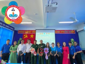 Trường Tiểu học Trần Văn Ơn kết hợp cùng Đoàn phường Thới Hoà tổ chức  chào mừng 78 năm ngày thành lập Quân đội nhân dân Việt Nam (22/12/1944 -22/12/2022)